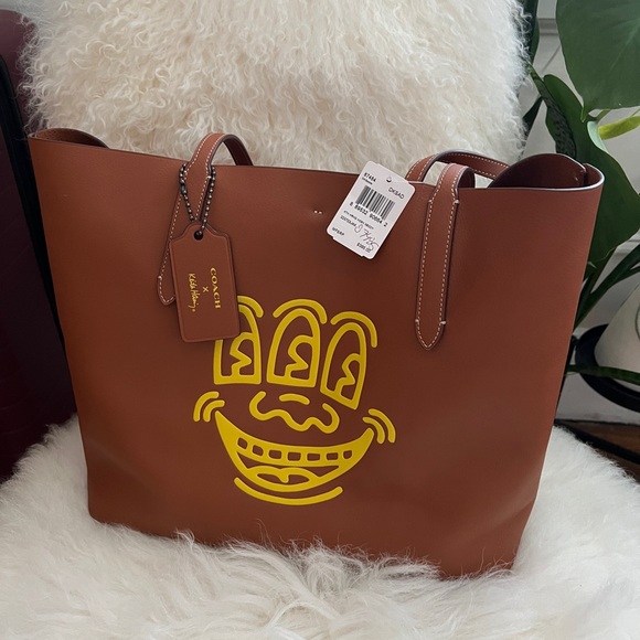 Coach X Keith Haring Market Tote NWT - Picture 1 of 3